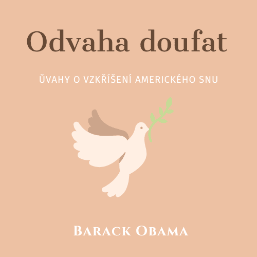 Odvaha doufat - obálka knihy