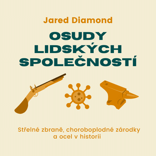 Osudy lidských společností - obálka knihy