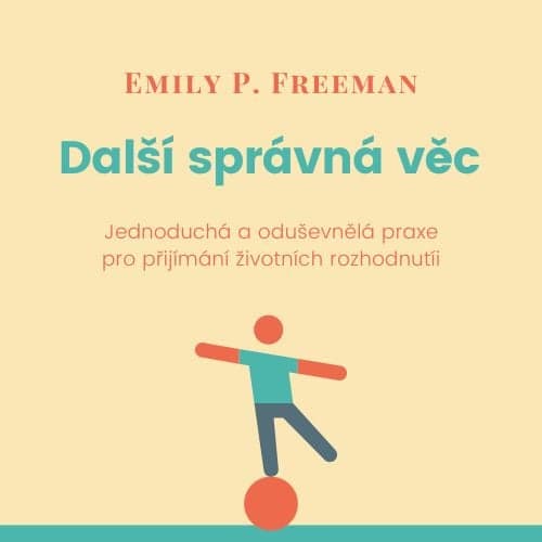 Další správná věc - obálka knihy