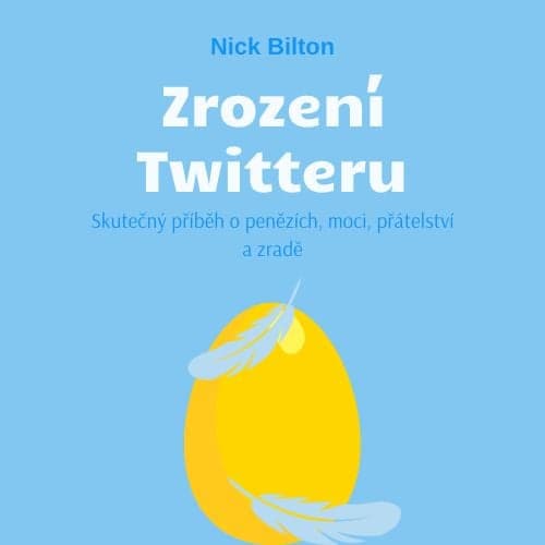 Zrození Twitteru - obálka knihy