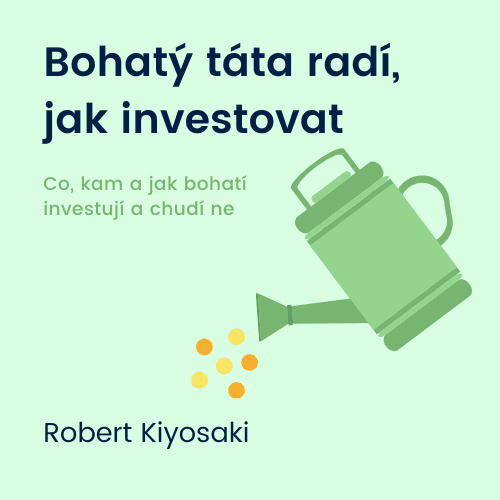 Bohatý táta radí, jak investovat - obálka knihy