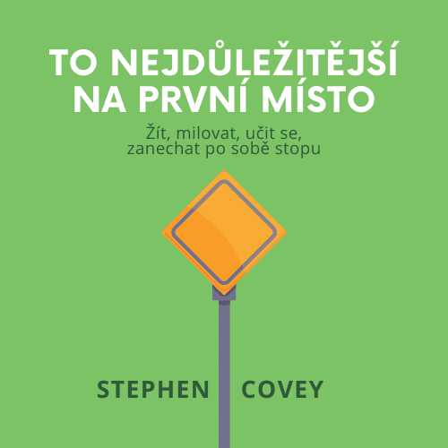To nejdůležitější na první místo - obálka knihy